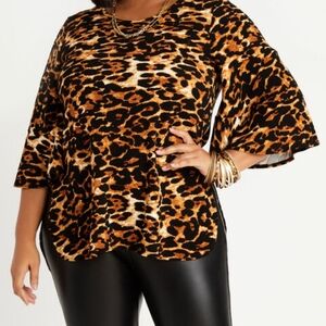 Blouse Leopard Print